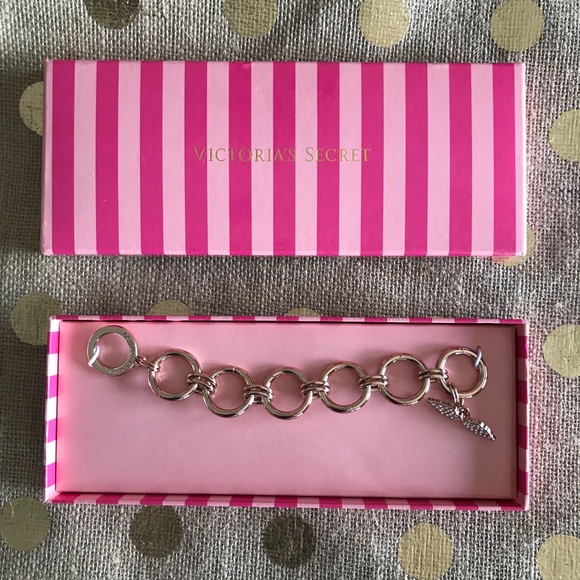 Victoria's Secret Jewelry - Victoria Secret Rose Gold Angel Wings Bracelet